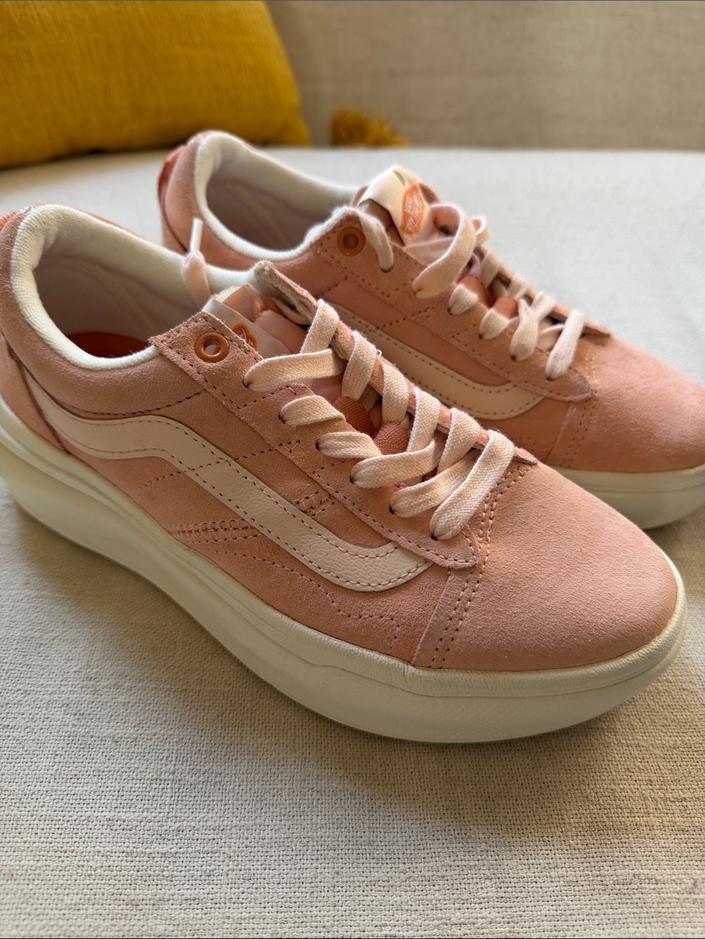 Vans Women's Peach Suede Sneakers